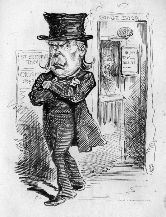 Framed Print : Caricature of Charles Bradlaugh, atheist MP Framed Print : Caricature of Charles Bradlaugh, atheist MP