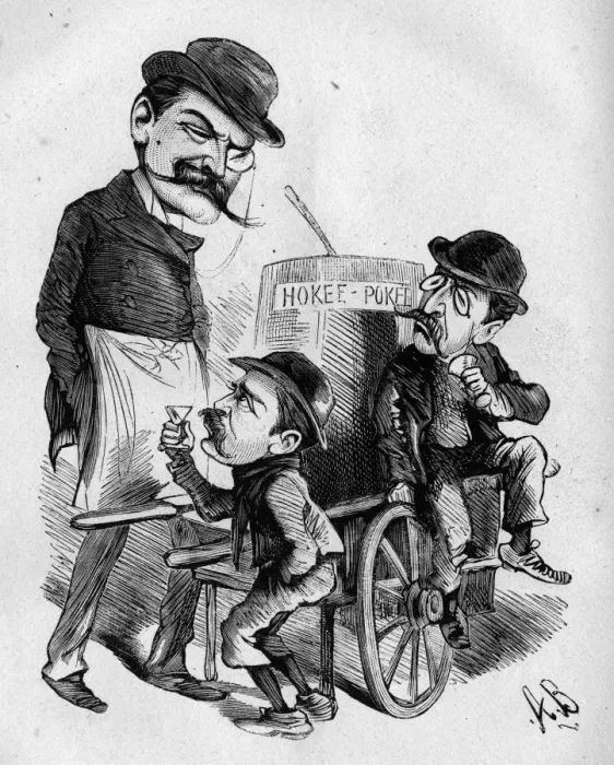 Framed Print : Caricature of Henry James Byron, dramatist Framed Print : Caricature of Henry James Byron, dramatist