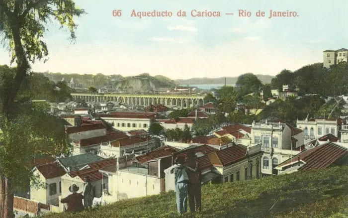 Framed Print : Carioca Aqueduct, Rio de Janeiro, Brazil