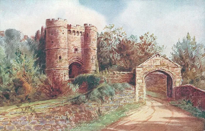 Framed Print : Carisbrook Castle Framed Print : Carisbrook Castle