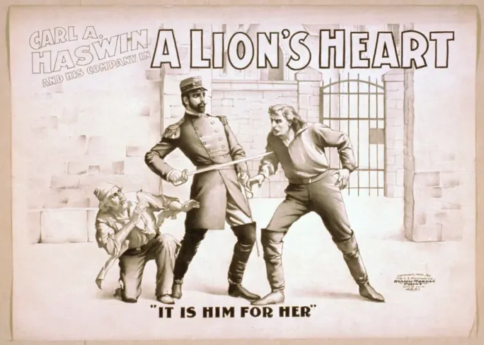 Framed Print : Carl A. Haswin and his company in A lions heart Framed Print : Carl A. Haswin and his company in A lions heart