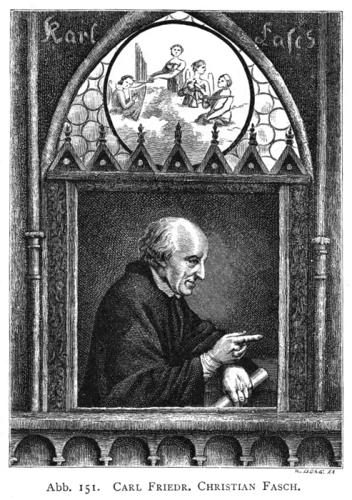 Framed Print : Carl F C Fasch Framed Print : Carl F C Fasch