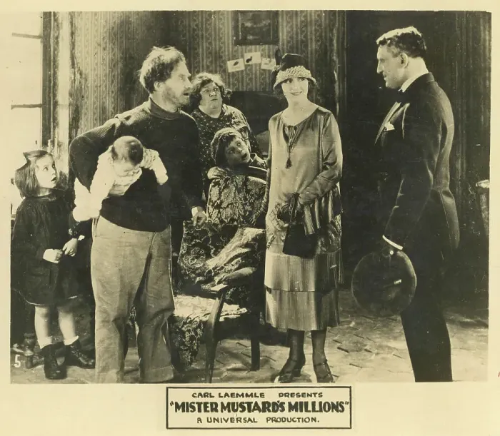 Framed Print : Carl Laemmle Presents Mister Mustard Millions