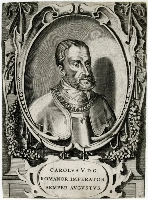 Framed Print : Carl V / Hre / Oval Eng Framed Print : Carl V / Hre / Oval Eng