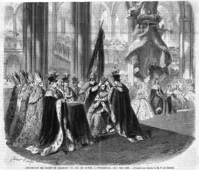 Framed Print : Carl XV Crowned - 2 Framed Print : Carl XV Crowned - 2