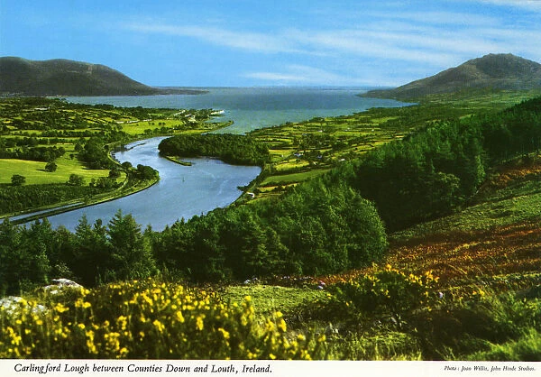 Carlingford Lough between Counties Down and Louth, Ireland