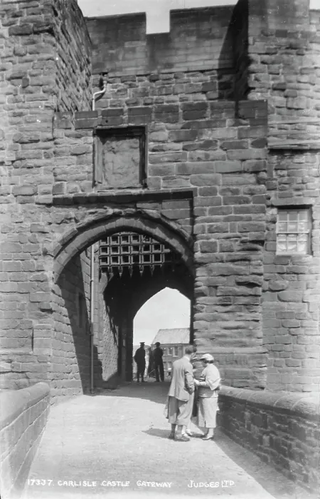 Framed Print : Carlisle Castle Gateway Framed Print : Carlisle Castle Gateway