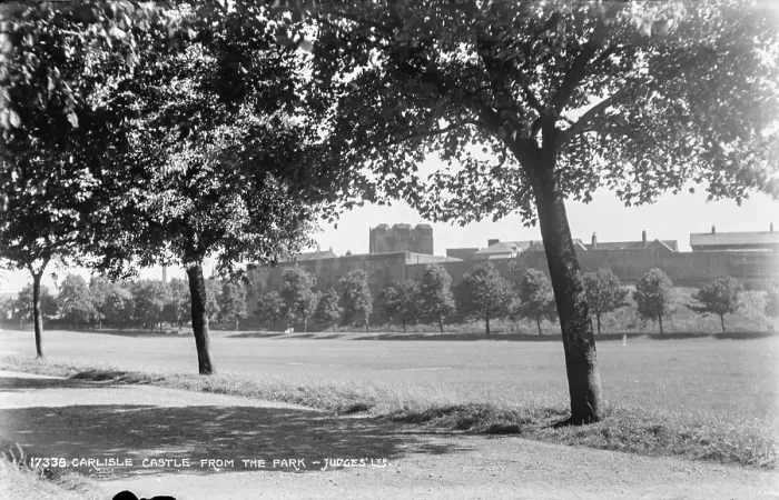 Framed Print : Carlisle Castle from the Park Framed Print : Carlisle Castle from the Park