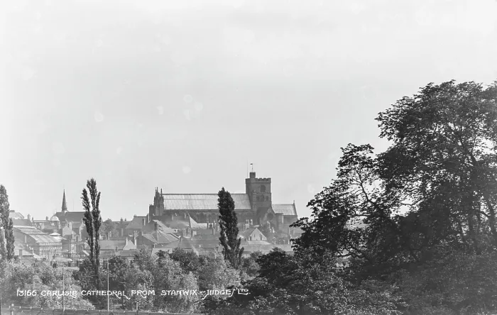 Framed Print : Carlisle Cathedral from Stanwix Framed Print : Carlisle Cathedral from Stanwix
