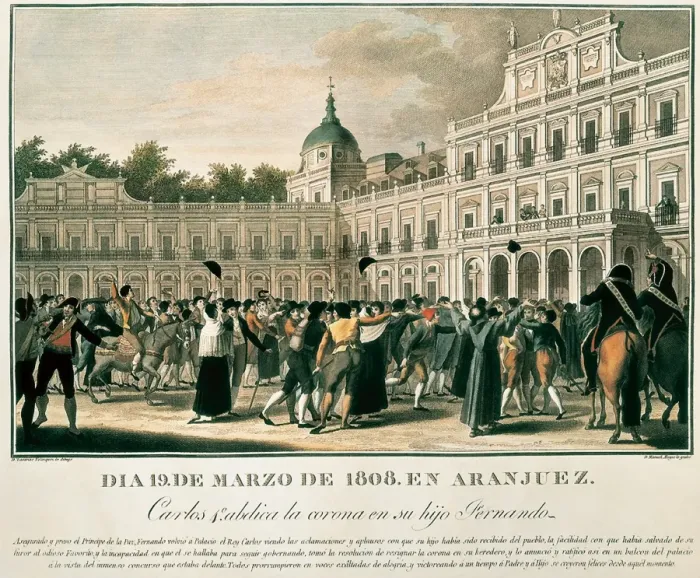 Framed Print : Carlos IV abdication Framed Print : Carlos IV abdication