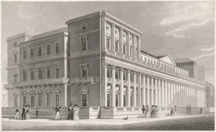 Framed Print : Carlton House Terrace Framed Print : Carlton House Terrace