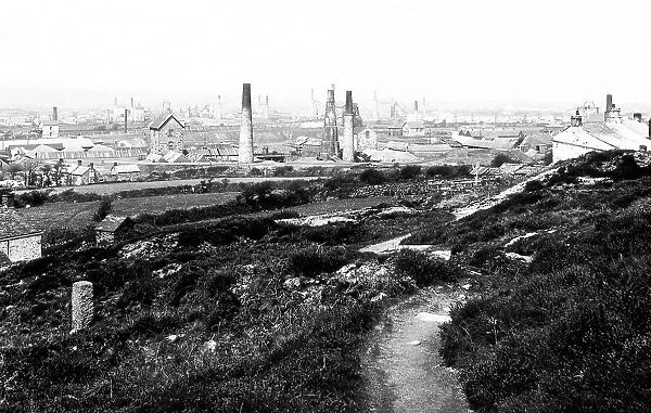 Carn Brea Tin and Copper Mines early 1900s