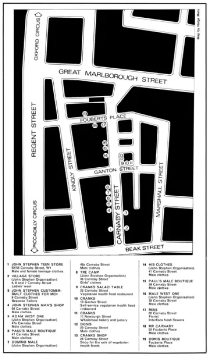 Framed Print : Carnaby Street 1966 Framed Print : Carnaby Street 1966