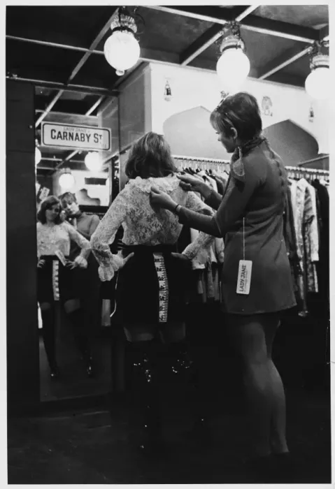 Framed Print : Carnaby Street Boutique Framed Print : Carnaby Street Boutique