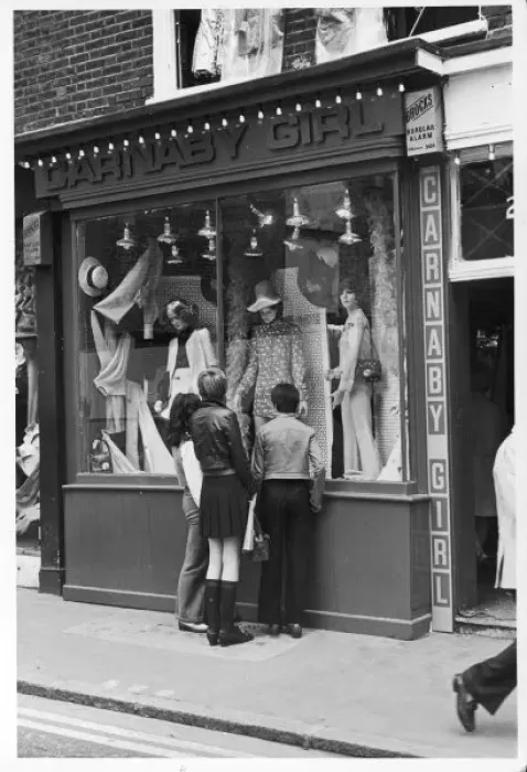 Framed Print : Carnaby Street Boutique Framed Print : Carnaby Street Boutique