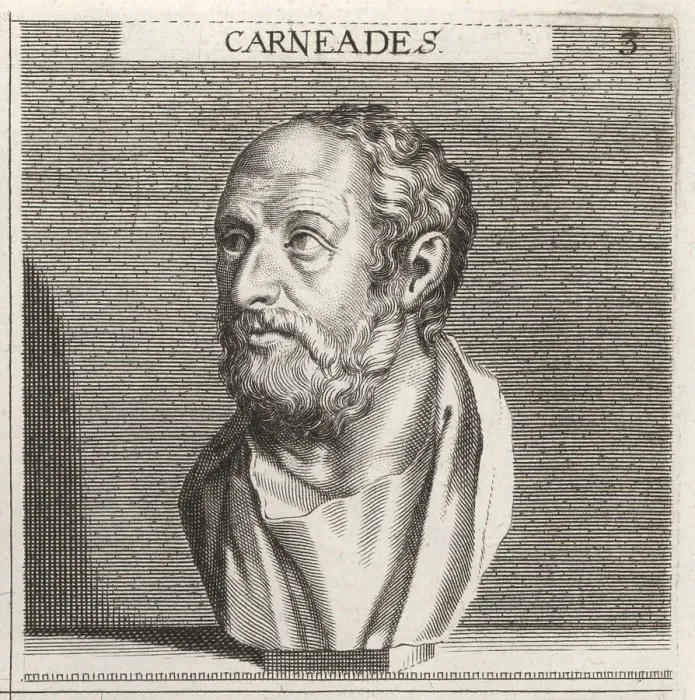 Framed Print : Carneades, Greek philosopher, c.214-128 BC Framed Print : Carneades, Greek philosopher, c.214-128 BC