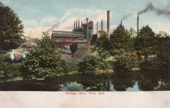 Framed Print : Carnegie Mills, Niles, Ohio, USA Framed Print : Carnegie Mills, Niles, Ohio, USA