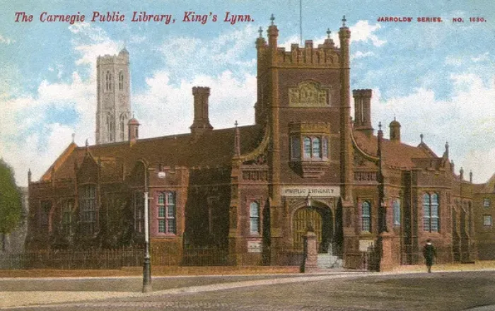 Framed Print : The Carnegie Public Library, Kings Lynn Framed Print : The Carnegie Public Library, Kings Lynn
