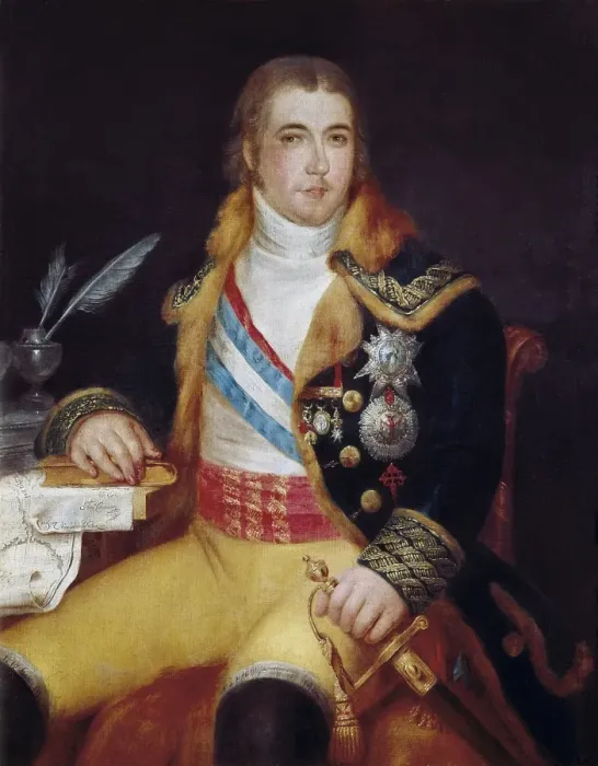Framed Print : CARNICERO, Antonio (1748-1814). Portrait of Manuel Framed Print : CARNICERO, Antonio (1748-1814). Portrait of Manuel