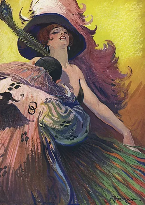 Framed Print : Carnival by F. Woolrich Framed Print : Carnival by F. Woolrich