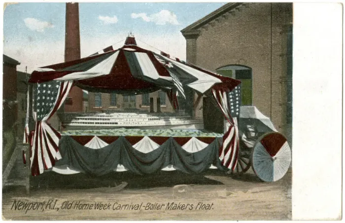 Framed Print : Carnival float, Newport, Rhode Island, USA Framed Print : Carnival float, Newport, Rhode Island, USA