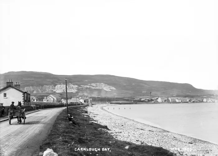 Framed Print : Carnlough Bay