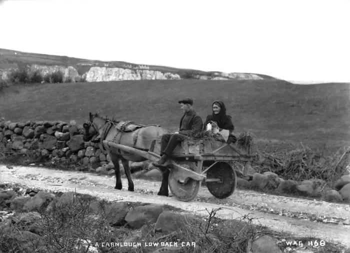 Framed Print : A Carnlough Low Back Car Framed Print : A Carnlough Low Back Car