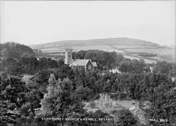 Framed Print : Carnmoney Church and Hill, Belfast Framed Print : Carnmoney Church and Hill, Belfast