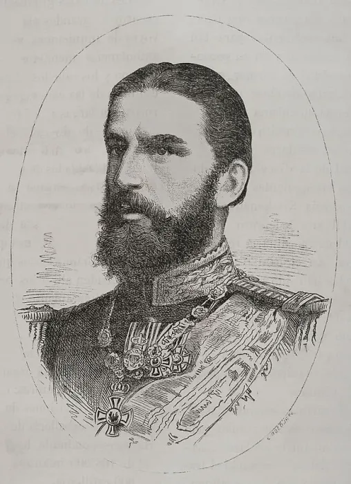 Framed Print : Carol I of Romania (1839-1914). Domnitor or Prince Framed Print : Carol I of Romania (1839-1914). Domnitor or Prince