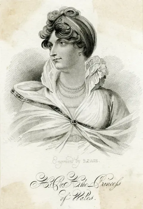 Framed Print : Caroline of Brunswick Framed Print : Caroline of Brunswick