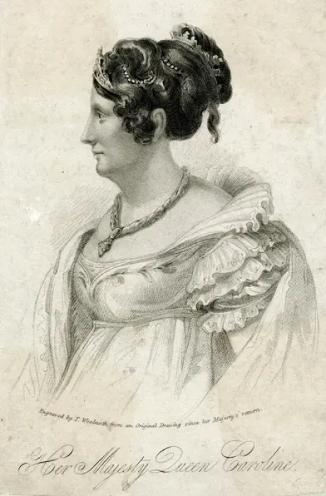 Framed Print : Caroline Brunswick / Wooln Framed Print : Caroline Brunswick / Wooln