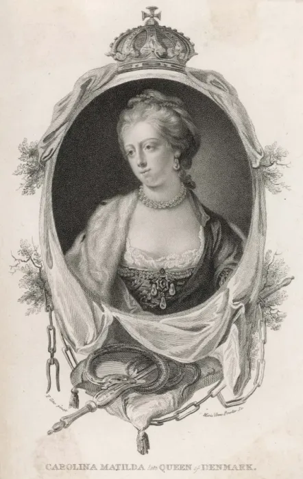 Framed Print : Caroline Matilda / Denmark Framed Print : Caroline Matilda / Denmark