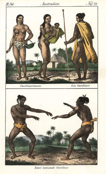 Carolinian natives of the Marianas