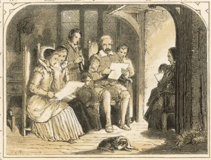 Framed Print : Carols Indoors 16 / 17C Framed Print : Carols Indoors 16 / 17C