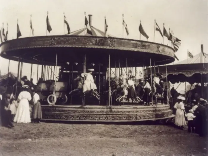 Framed Print : Carousel Hampstead Framed Print : Carousel Hampstead