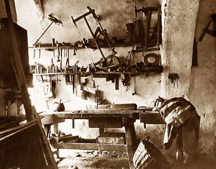 Framed Print : Carpenters workshop, Nazareth, Israel Framed Print : Carpenters workshop, Nazareth, Israel