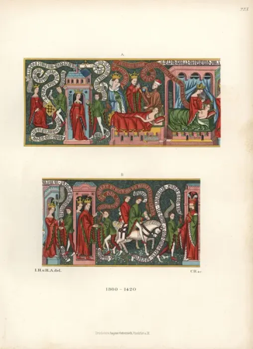Framed Print : Carpet from the Signaringen Museum depicting Framed Print : Carpet from the Signaringen Museum depicting