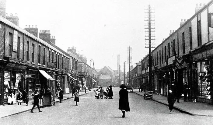 Framed Print : Carr Street, Hebburn early 1900's Framed Print : Carr Street, Hebburn early 1900's