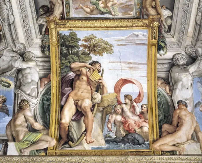 Framed Print : CARRACHE, Annibale. The Galleria Farnese. 1597-1602 Framed Print : CARRACHE, Annibale. The Galleria Farnese. 1597-1602