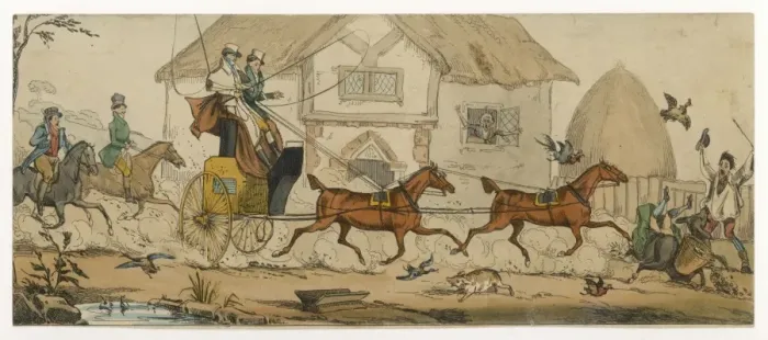 Framed Print : Carriage Causes Chaos Framed Print : Carriage Causes Chaos