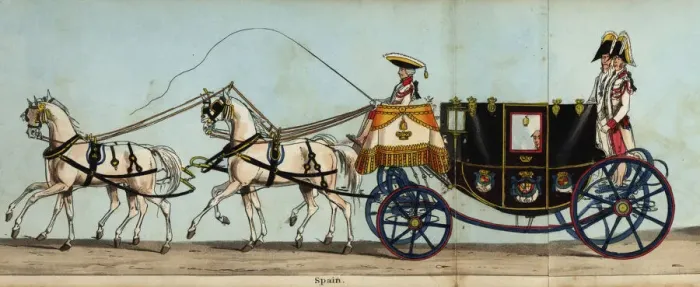 Framed Print : Carriage of the Marquis of Miraflores in Queen Victoria s Framed Print : Carriage of the Marquis of Miraflores in Queen Victoria s