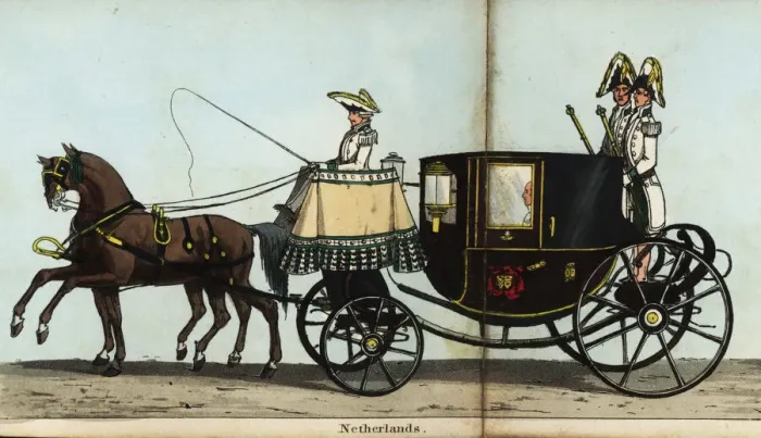Framed Print : Carriage of the Minister from the Netherlands, M Framed Print : Carriage of the Minister from the Netherlands, M