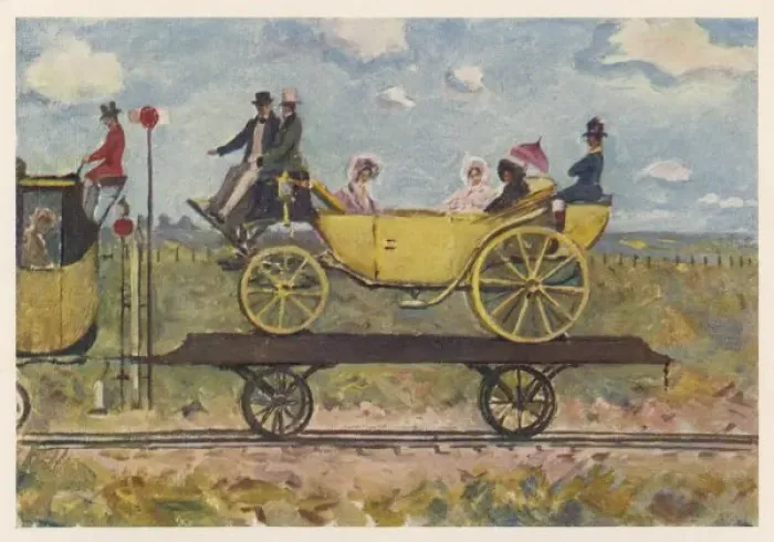 Framed Print : Carriage on Rail Wagon Framed Print : Carriage on Rail Wagon