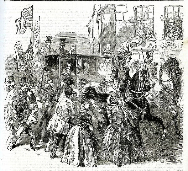 Carriage of the Turkish Ambassador, opening of Parliament