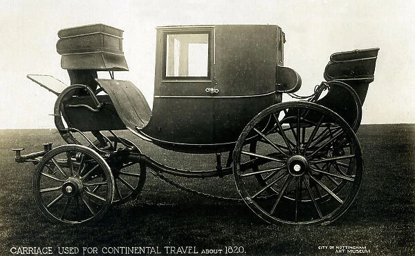 A Carriage used for Continental Travel