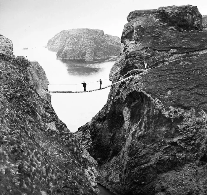 Framed Print : Carrick a Rede Rope Bridge, County Antrim, Ireland Framed Print : Carrick a Rede Rope Bridge, County Antrim, Ireland