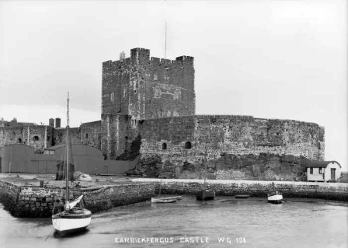 Framed Print : Carrickfergus Castle Framed Print : Carrickfergus Castle