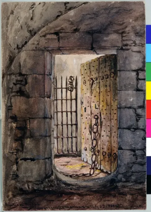 Framed Print : In Carrickfergus Jail Framed Print : In Carrickfergus Jail