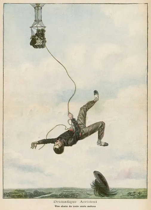 Framed Print : CARRIED ALOFT BY BALLOON Framed Print : CARRIED ALOFT BY BALLOON