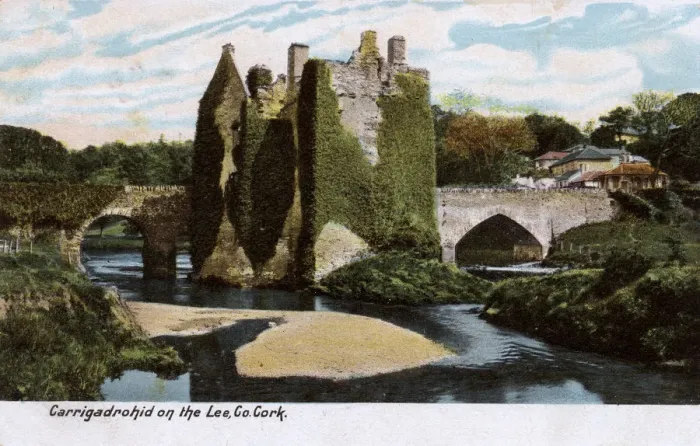 Framed Print : Carrigadrohid on River Lee, County Cork, Southern Ireland Framed Print : Carrigadrohid on River Lee, County Cork, Southern Ireland